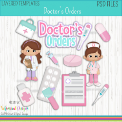 Doctor's Orders Girls LS-LT